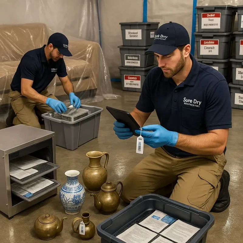 Content Protection and Restoration process in Sutton, MA